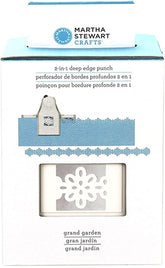 Martha Stewart 2 In 1 Deep Edge Punch Grand Garden - Al Masam Stationery LLC